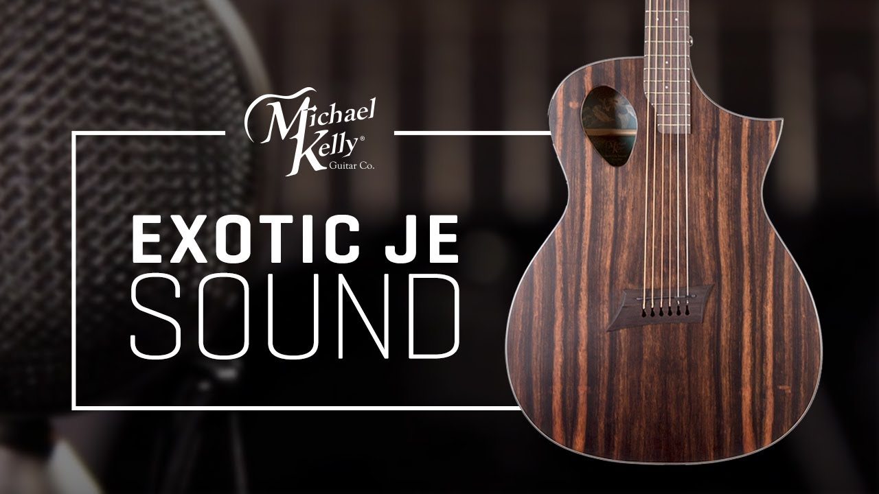 Michael Kelly Forte Exotic JE Acoustic Guitar- Sound Demo