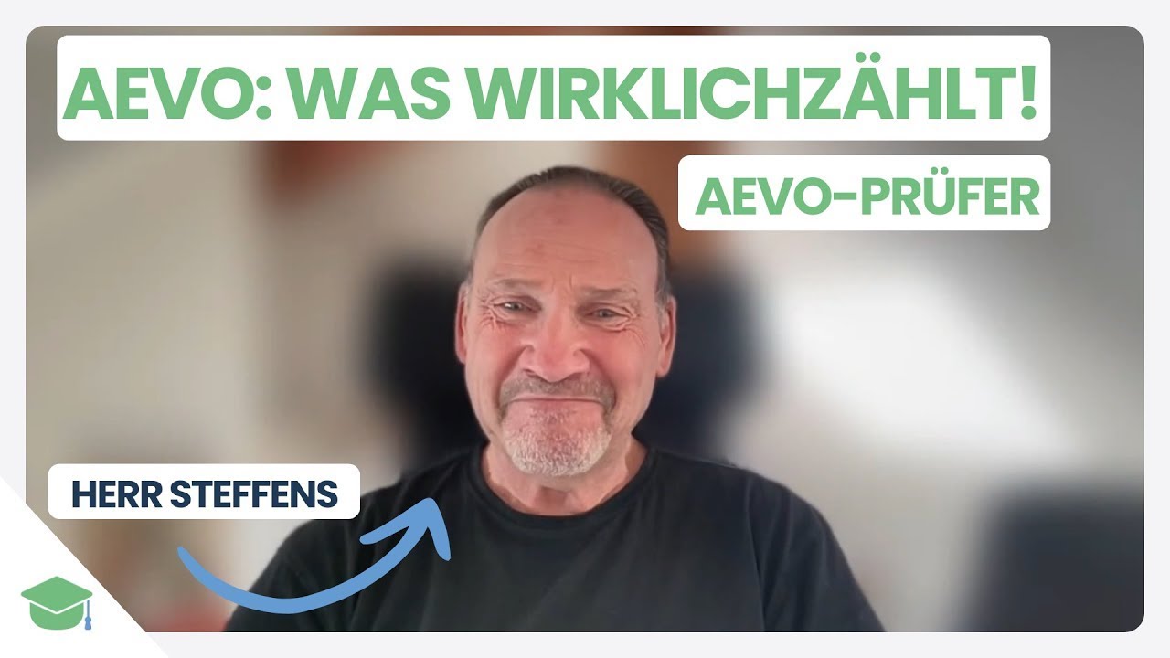 AEVO Prüfung 2026 | Häufige Fragen an Prüfer Michael Steffens