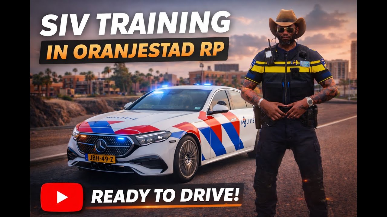 SIV TRAINING BIJ DE POLITIE?! | OranjeStadRP