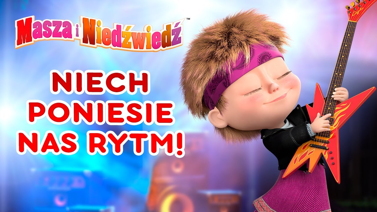 Masza i Niedźwiedź 🤩 Niech poniesie nas rytm! 😎💃 Kolekcja kreskówek 👱‍♀️ Masha and the Bear
