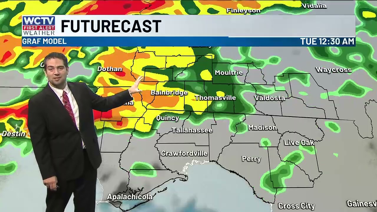 Beneficial rain begins late Monday 🌧️