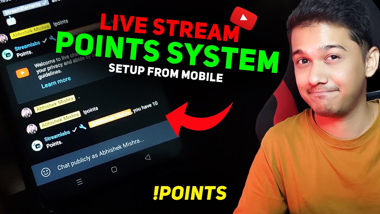 How To Add Points Reward System On Live Stream From Mobile