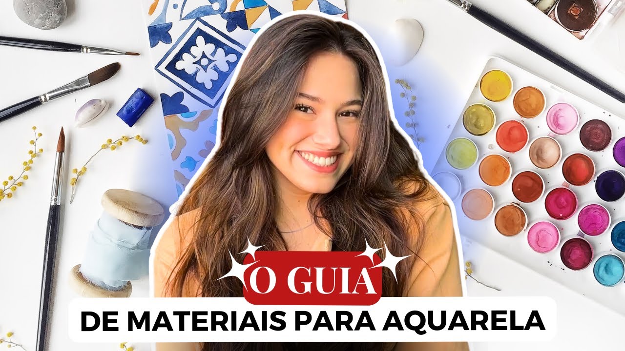 MATERIAIS DE AQUARELA PARA INICIANTES