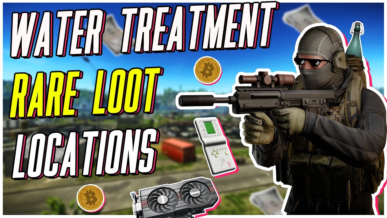 RARE LOOT SPAWNS in the WATER TREATMENT PLANT on LIGHTHOUSE | Escape From Tarkov Guide 12.12.30