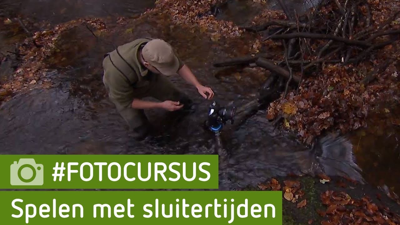Spelen met sluitertijden | #FOTOCURSUS