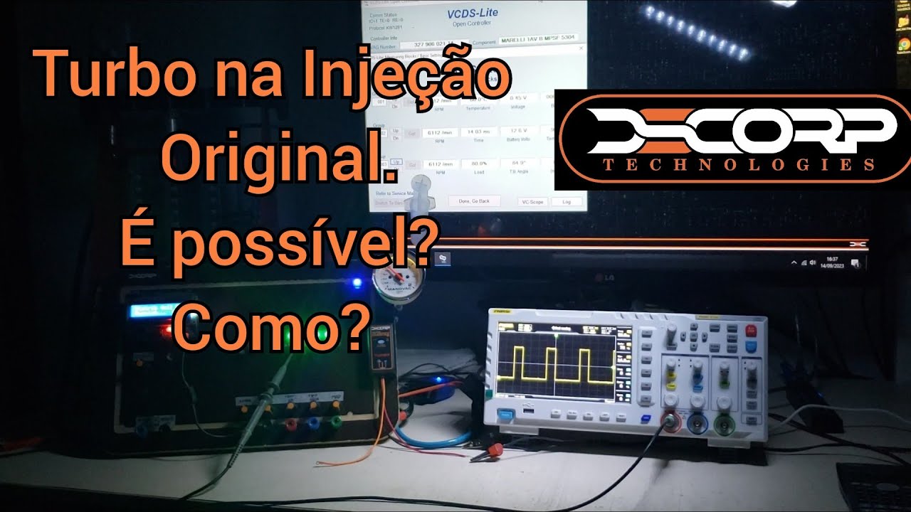 Turbo na Injeção Original. É possível? como? Clamper DSCORP.