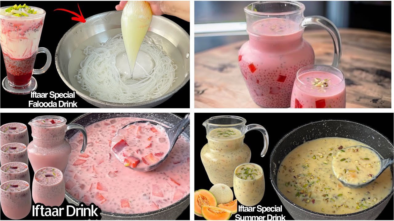 4 Easy iftaar Drink Recipes That any one can make in Minutes 😍