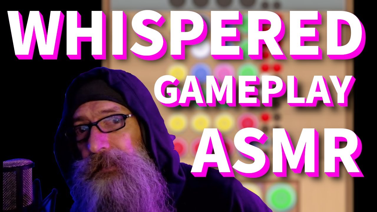 ASMR Whispered Game Play - solving the  code