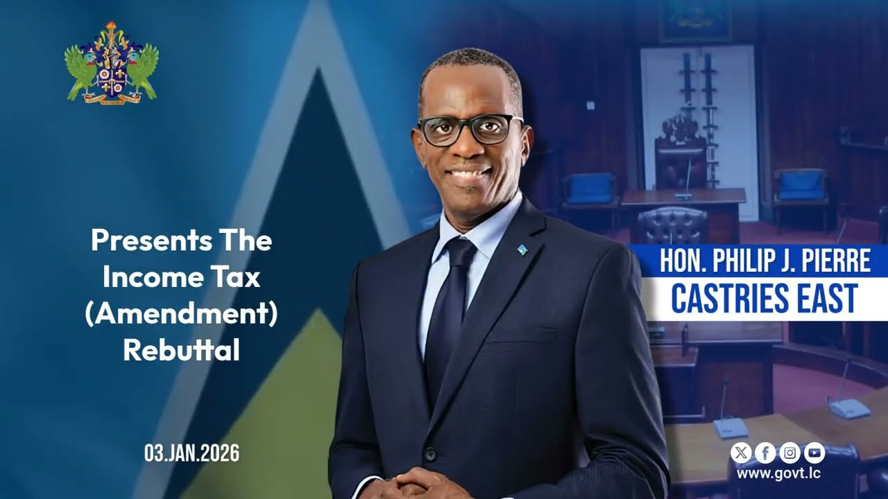 Hon. Philip J. Pierre Presents The Income Tax Amendment Rebuttal