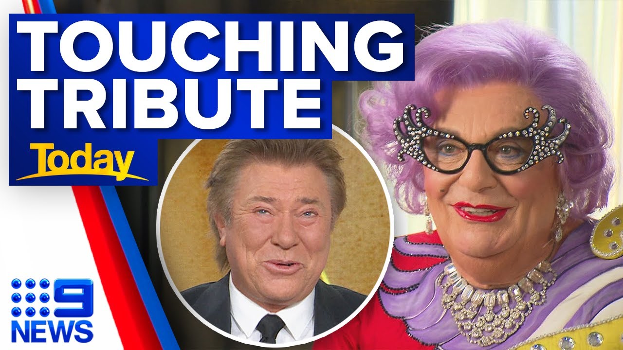 Richard Wilkins' touching tribute after Barry Humphries' death | 9 News Australia