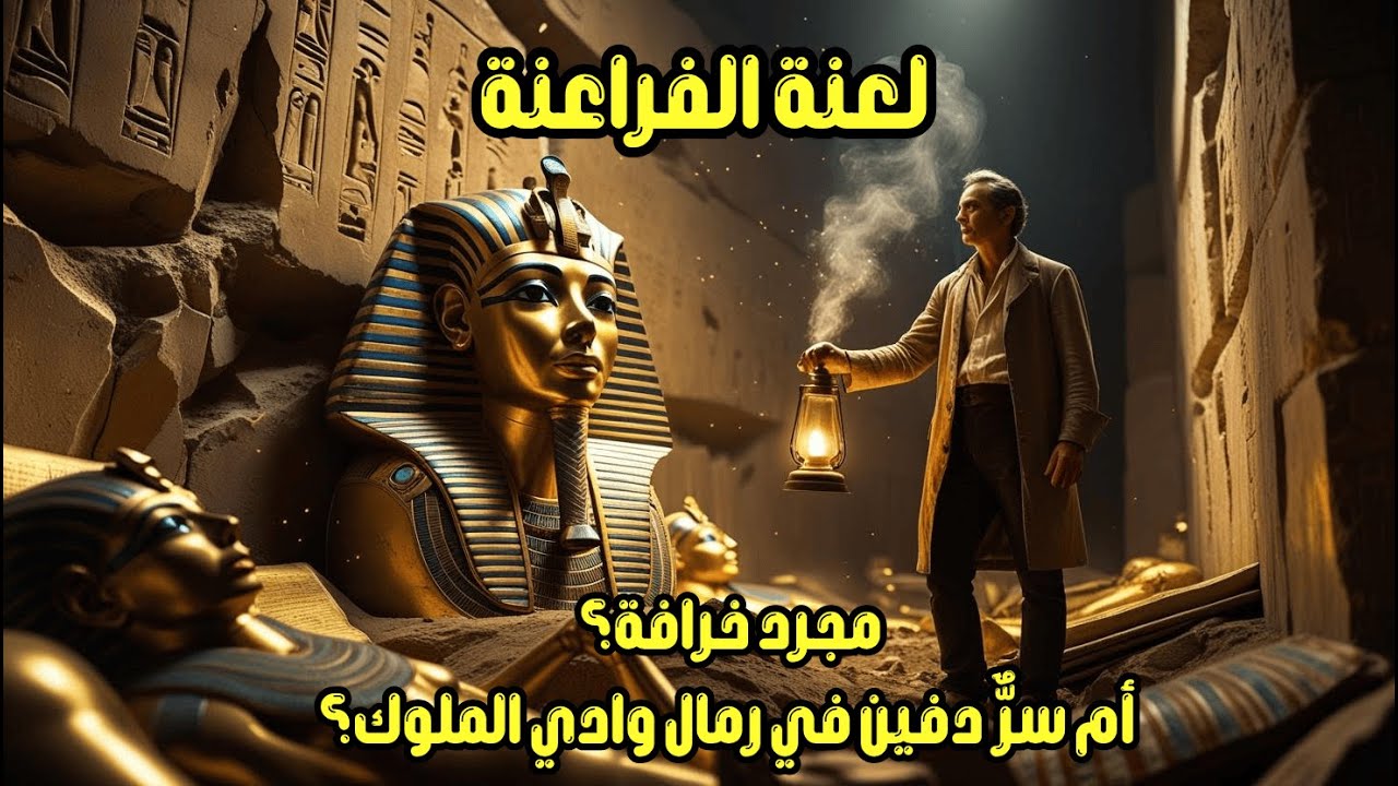 لعنة الفراعنة - هل كانت مجرد خرافة؟ أم سرٌّ دفين في رمال وادي الملوك؟ قصة قبل النوم
