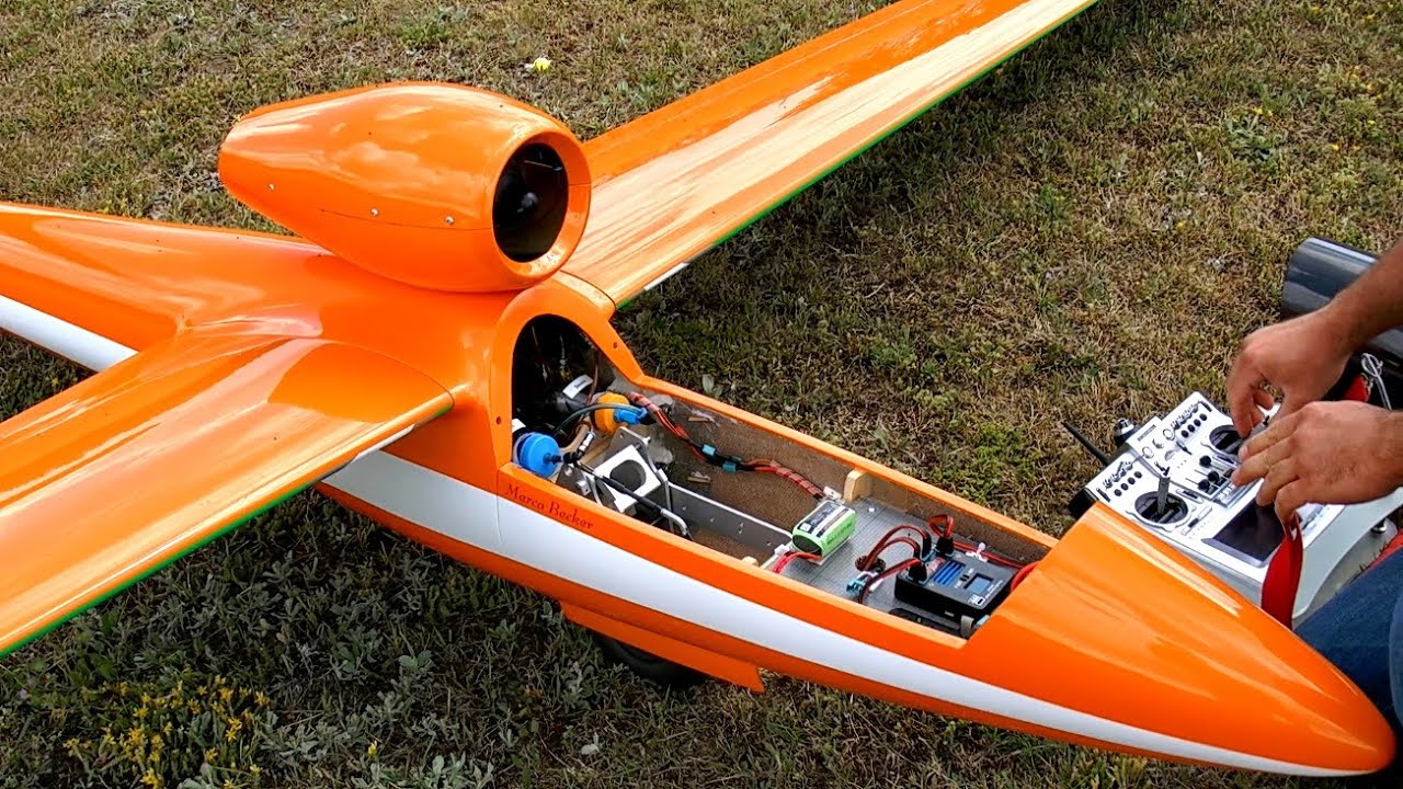 COBRA 17 GIGANTIC RC TURBINE GLIDER / FLIGHT TO MUSIC / MARCO BECKER / Damelang Germany 2016