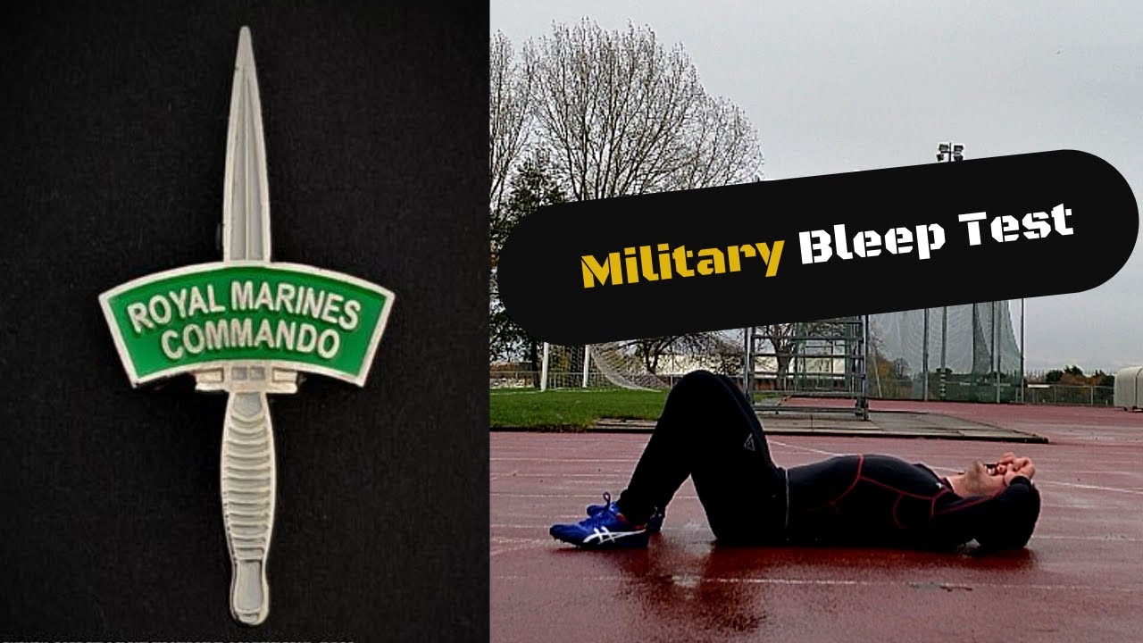 Royal Marine Attempts Bleep Test (With Commentary and Tips)