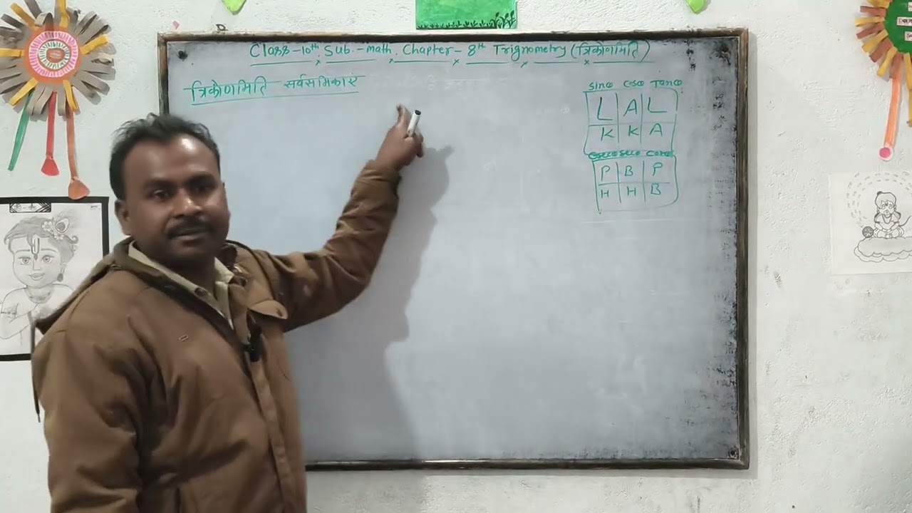 Class 10th math chapter 8 त्रिकोणमिति का परिचय very important formula वार्षिक परीक्षा 