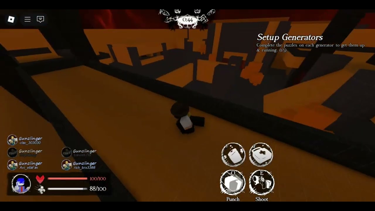 Forgotten (Forsaken Z): Gunslinger as Survivor Gameplay - Roblox