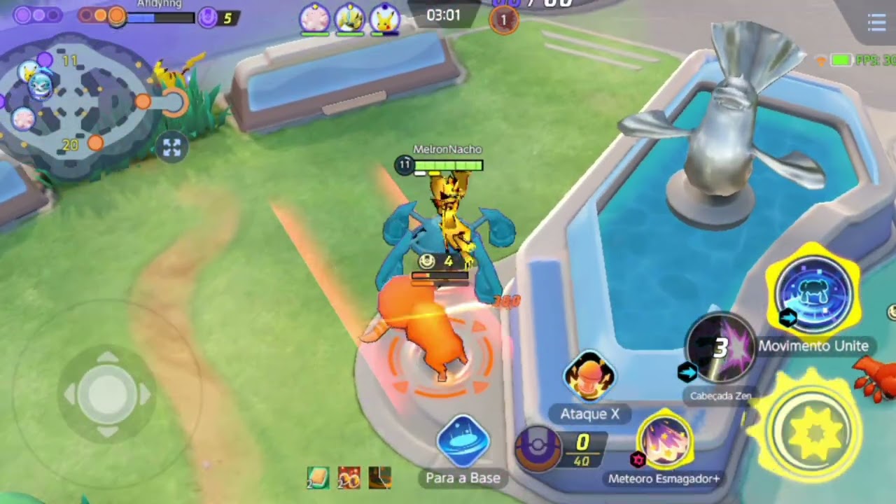 Pokemon Unite: Gameplay de Metagross
