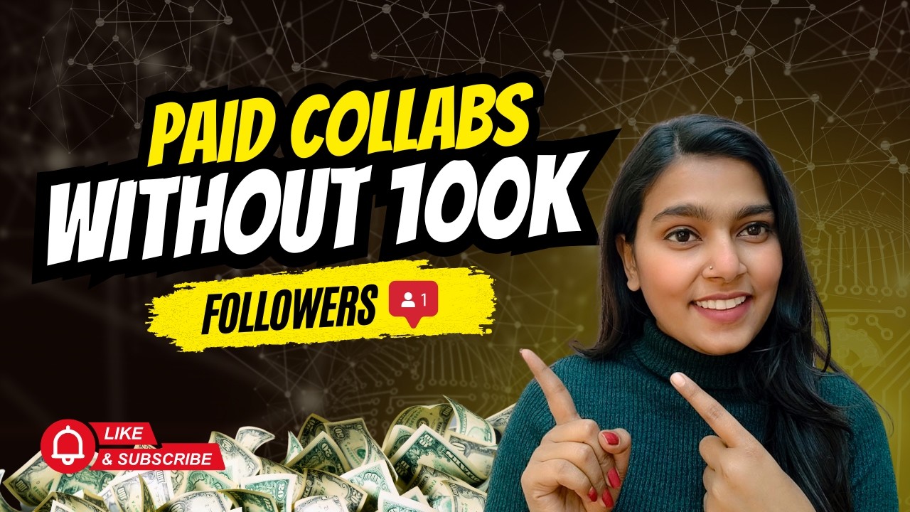 Brand Collabs Kaise Milein? | Paid Collabs Without 100K Followers #instagramgrowth