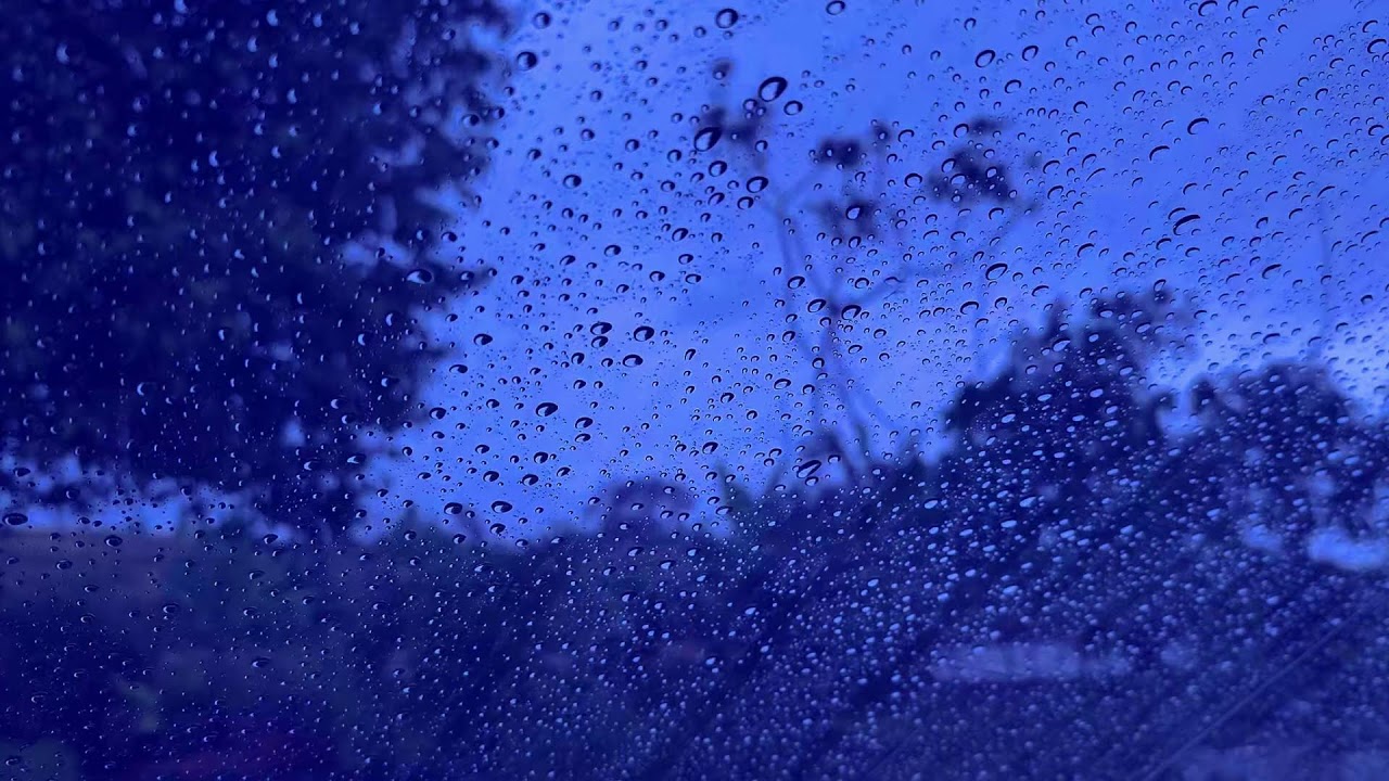 Drift Into a Peaceful Night Rain Sound On WindowㅣHeavy Rain for Sleep, Study & Relaxation,Meditation