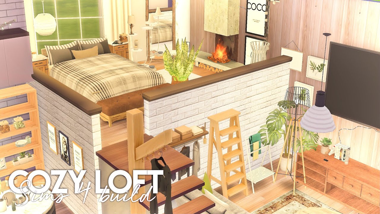 Cozy Loft - Sims 4 Build | Sub Special