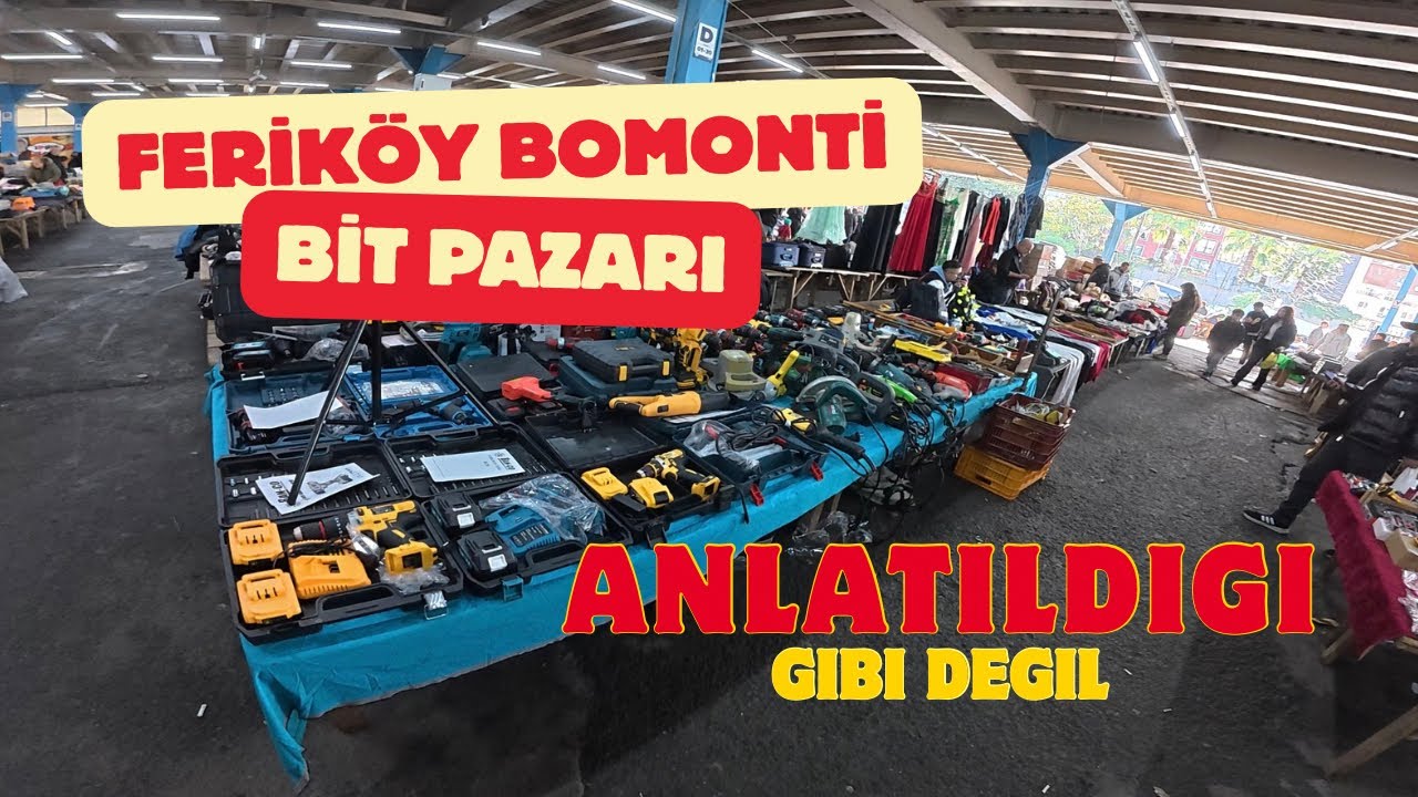Feriköy / Bomonti Bit Pazarı Çer Çöp