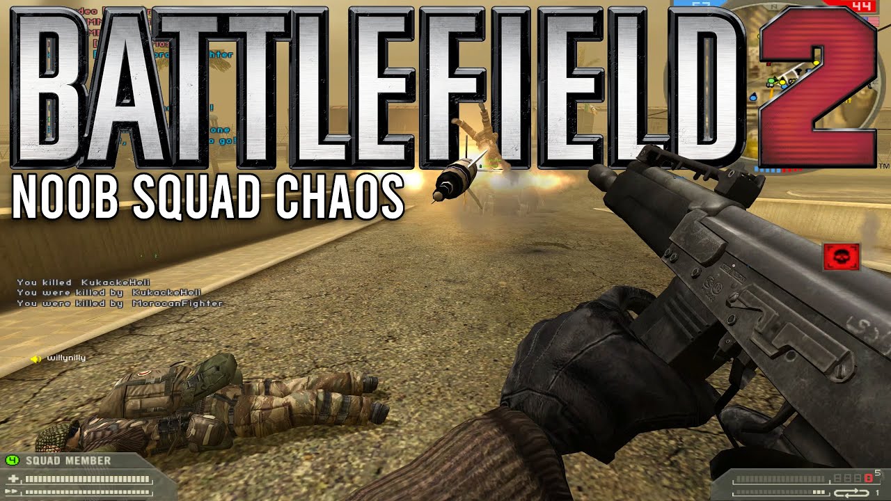 Battlefield 2 in 2025 - Noob Squad Causes Chaos at Strike at Karkand
