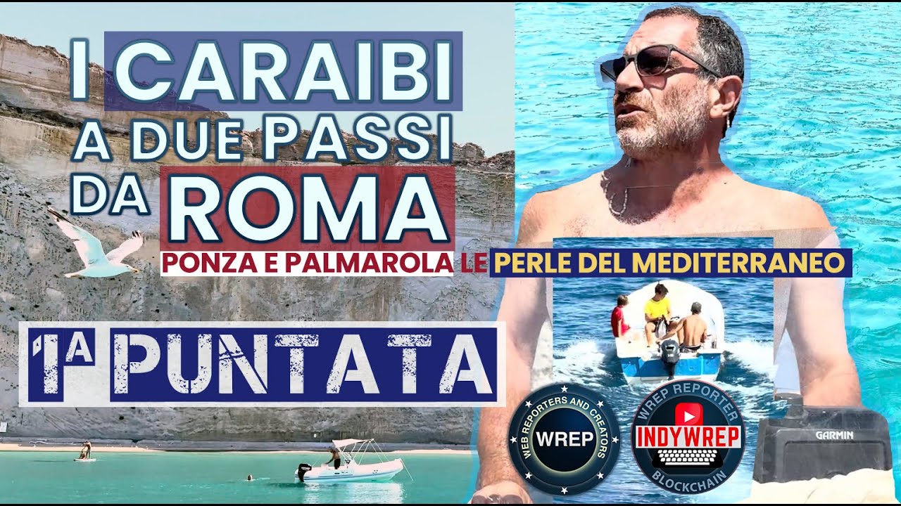 Caraibi a due passi da Roma. Documentario Puntata 1 #ponza #palmarola