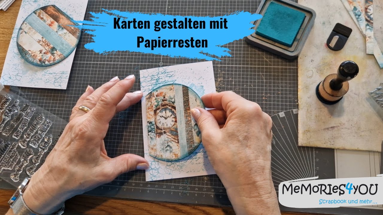 Memories4you - PAPIERRESTE beim Basteln VERWERTEN