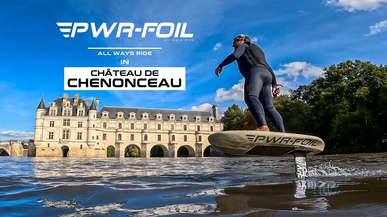 Flying at the Château de Chenonceau with the PWR-Foil ⛫