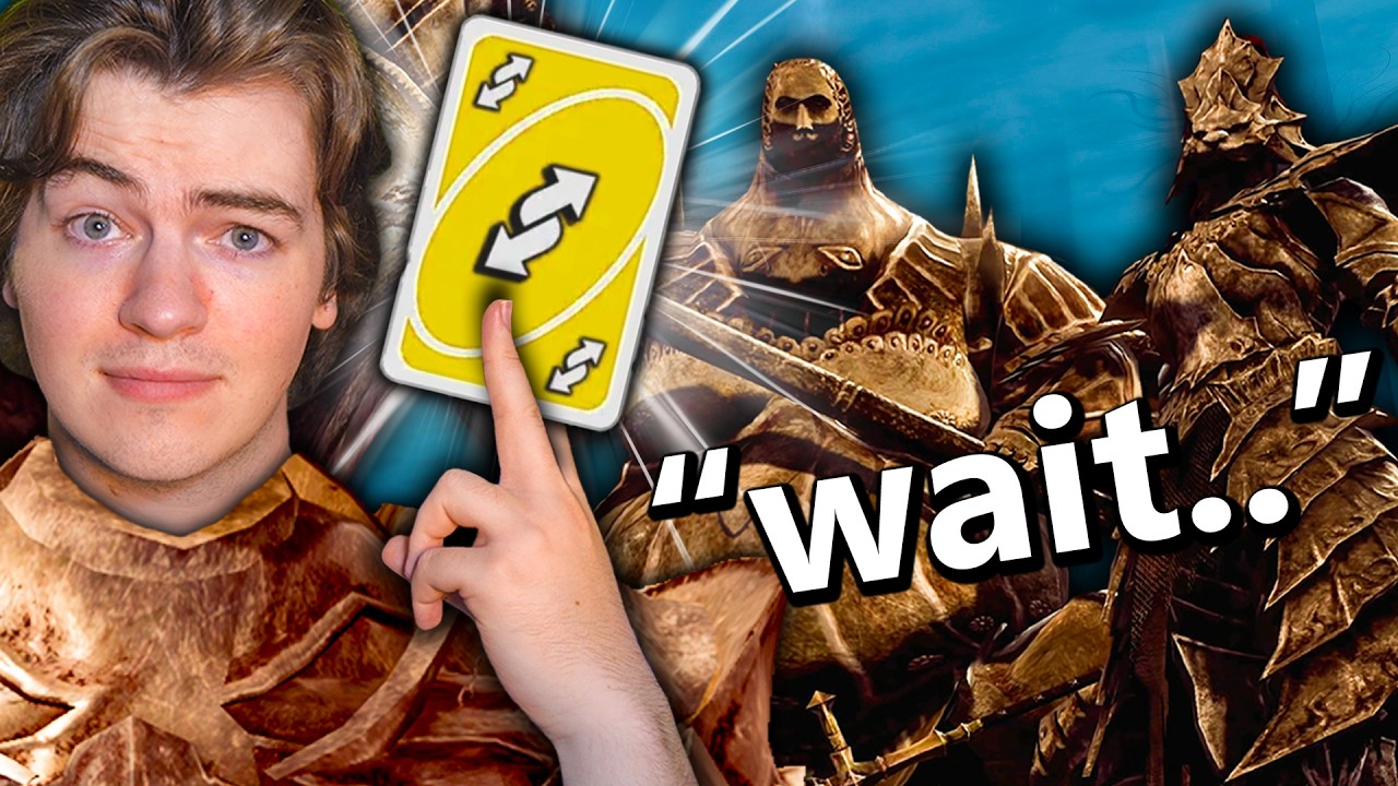 I beat every Dark Souls boss as themselves...
