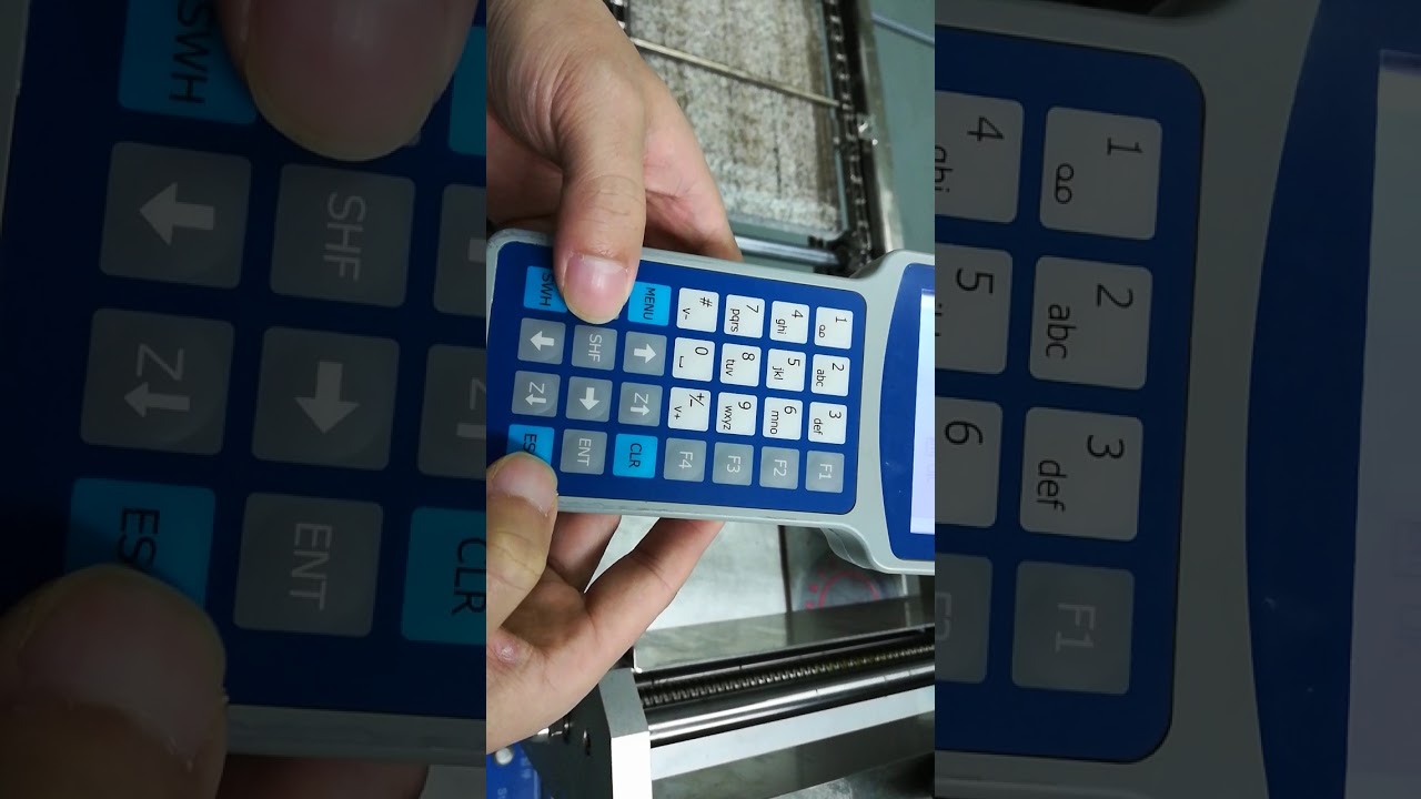 ZY-P01D Base material dripping machine programming