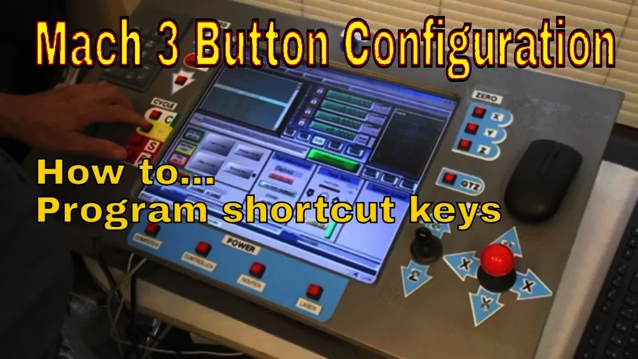 Mach 3 button configuration