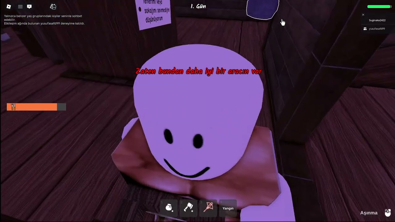 gardaşımla roblox oynadık