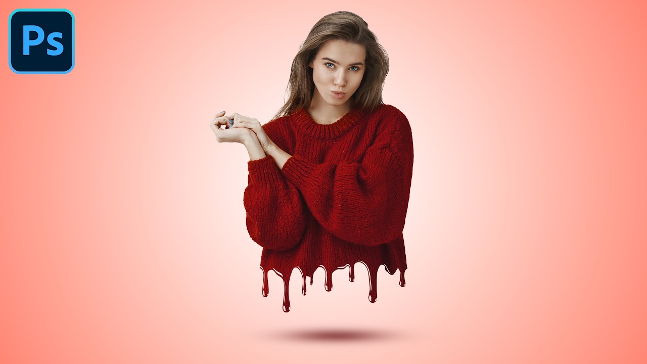 How to Create a Dripping Effect in Photoshop (Easy Paint Drip Tutorial)