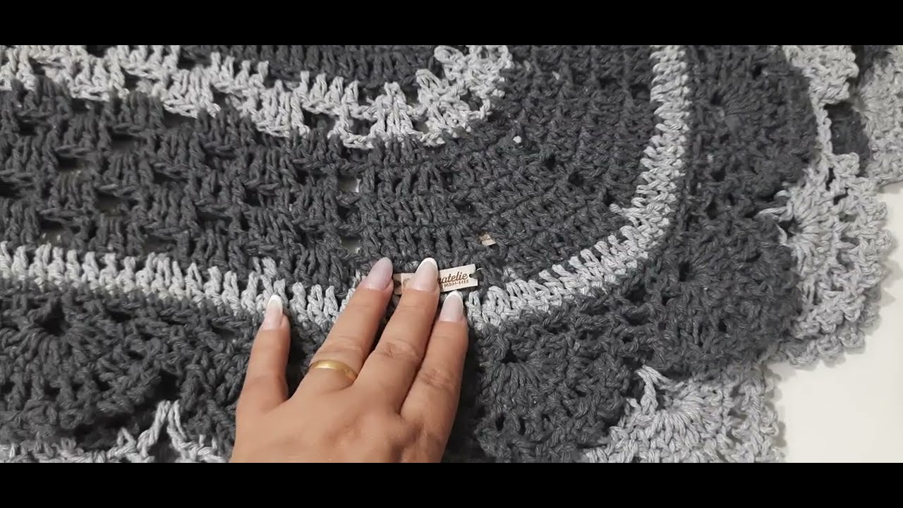 Passadeira em crochê rendado rápido e fácil e econômico #art #croche