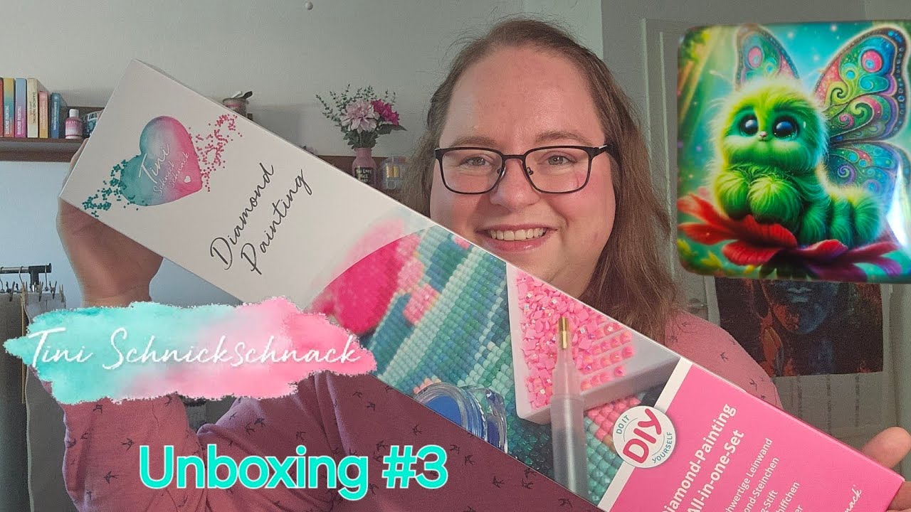 Diamondpainting Unboxing für TiniSchnickSchnack