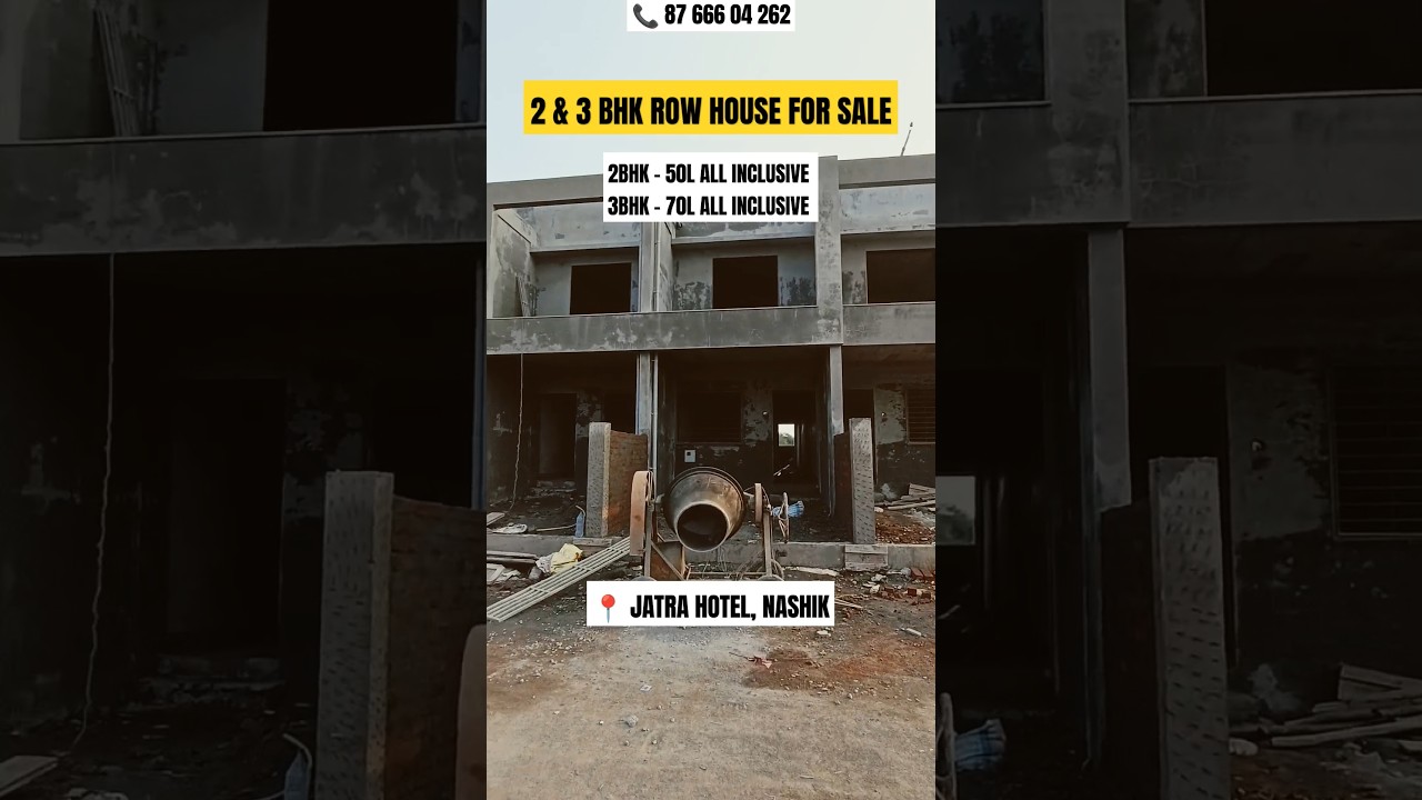 row house in nashik | Jatra hotel, Nashik | 8766604262 | #home #rowhouse #viralshorts #new #nashik
