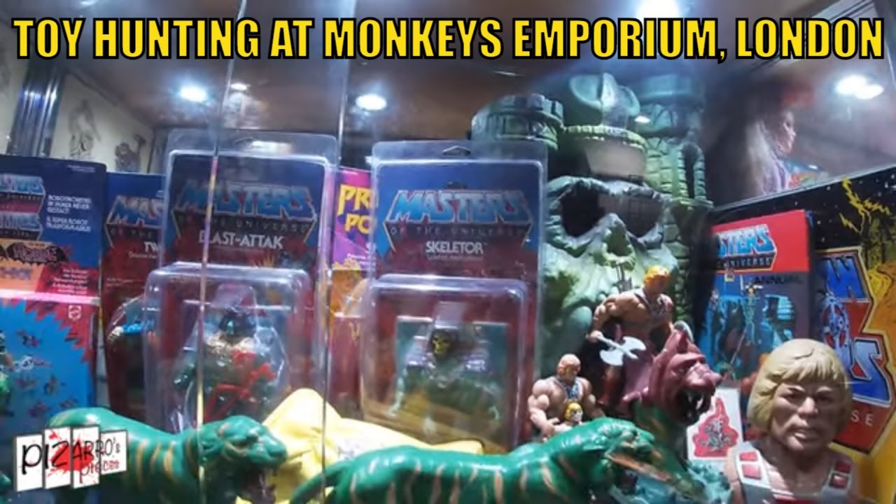 Pizarro's Pieces Retro Toy Hunting At Monkeys Emporium Camden London Plus Latest Pick Ups