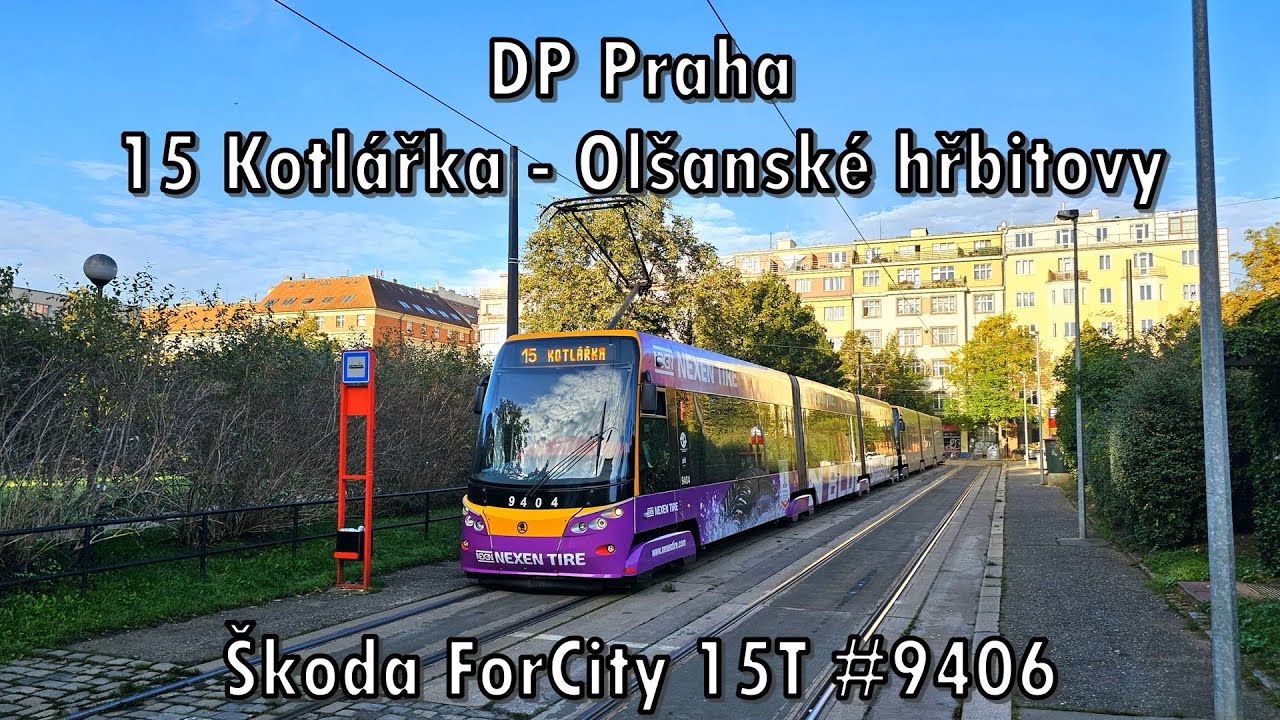 DP Praha - linka 15, &Scaron;koda ForCity 15T #9406