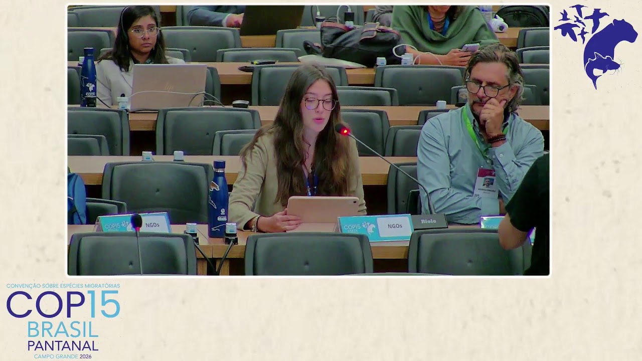 CMS COP15 - 3rd day [SP] / 25 March plenary afternoon session