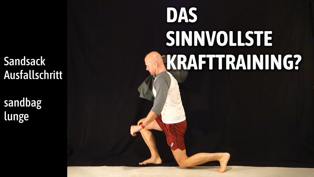 Sandsack-Übungen: Das SCHÖNSTE Krafttraining - Vorteile des Trainings mit dem Sandsack