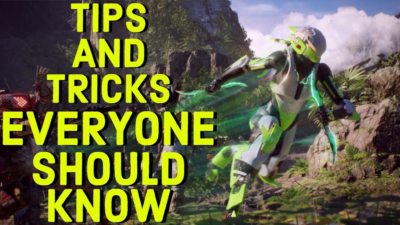 Anthem Tips and Tricks | Everyone Should Know