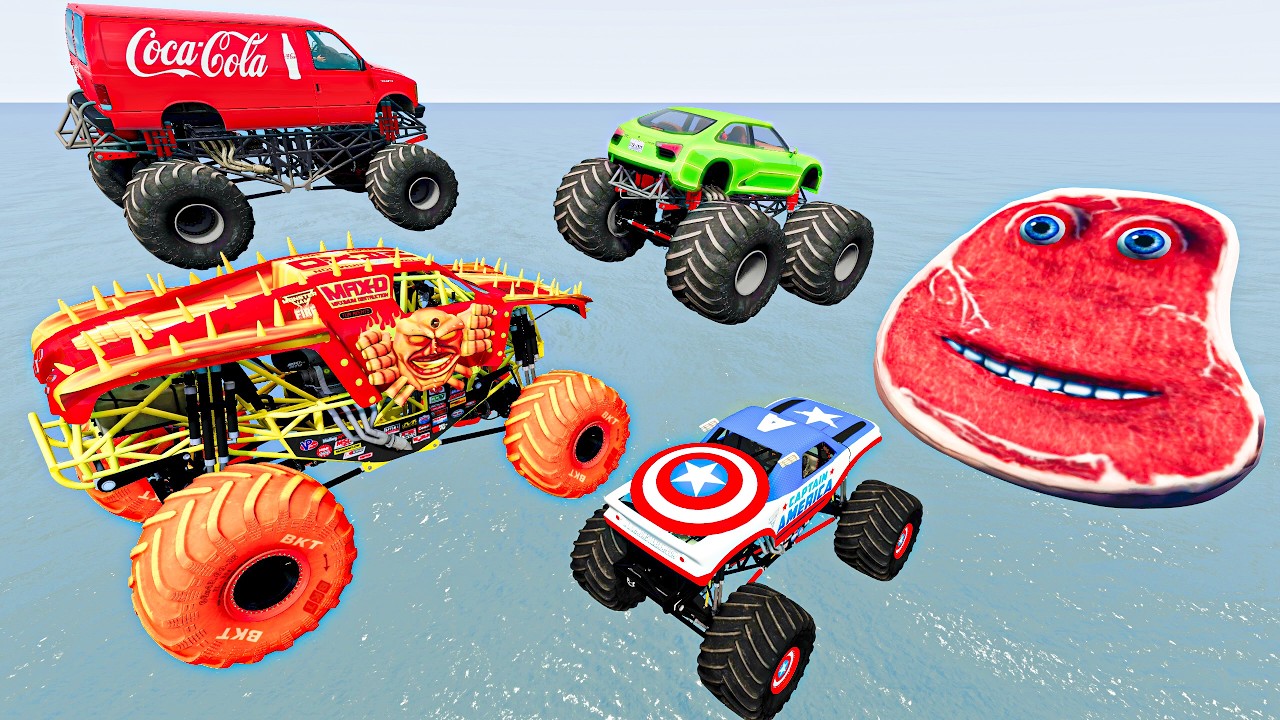 BeamNG Max Fun Gameplay #75 - Crazy Cars Ramp Jumping & Crashes [NEW MODS]