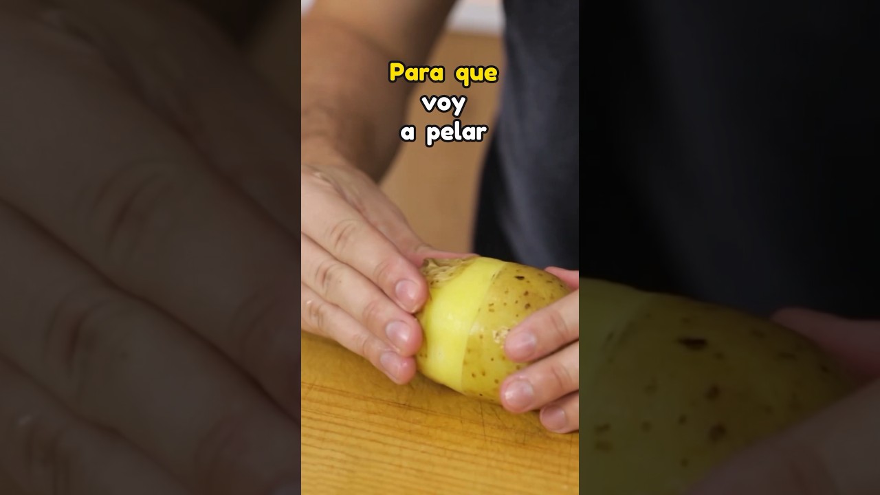 Truco Para Pelar Papas!
