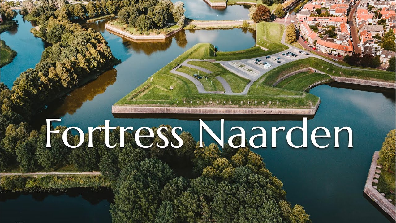 Ever walked in a FORTRESS!? Naarden, Holland. Morning Walk, Nature Sounds, Sunrise, Early morning