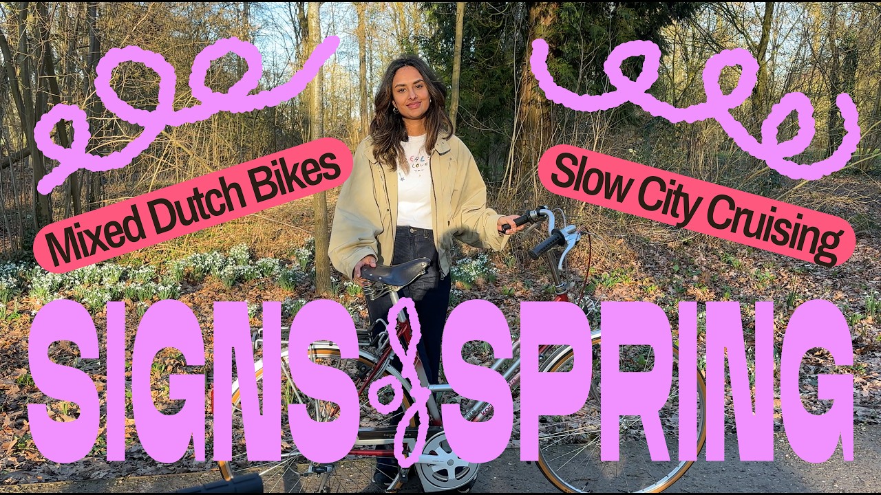 Why Dutch bikes make sense and signs of spring