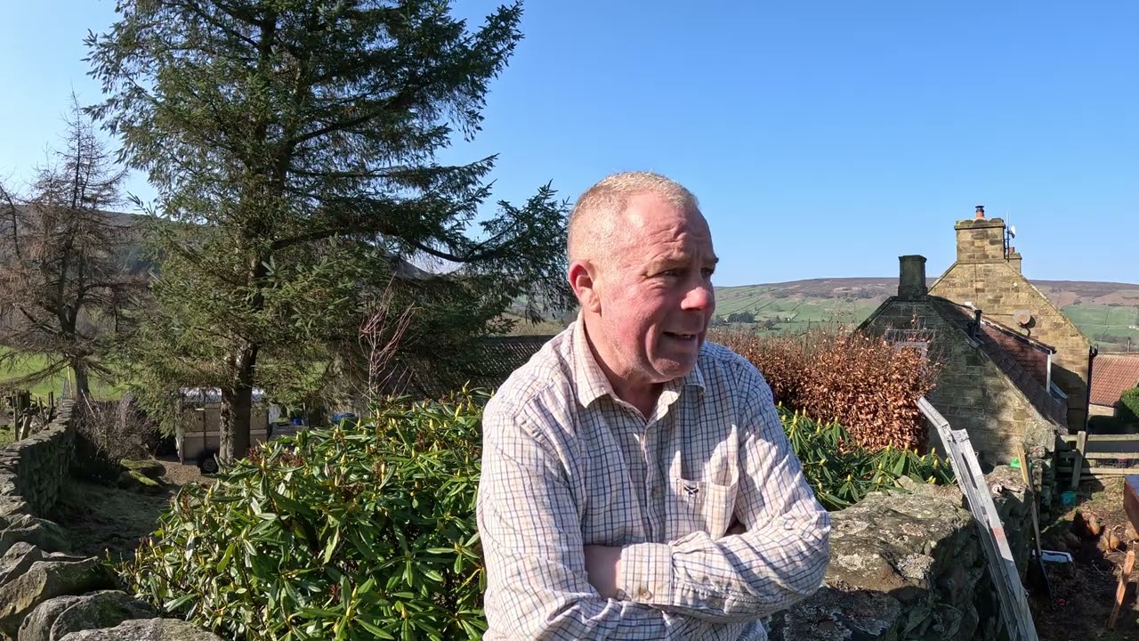 Enjoying The Sunshine On The Farm. 
