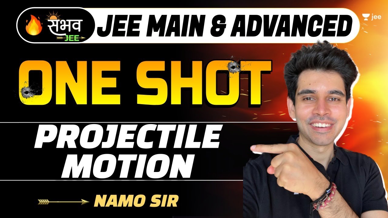 Projectile Motion | One Shot - Sambhav | JEE Main | #kinematics2d #jee2024 #jee2025 #namokaul