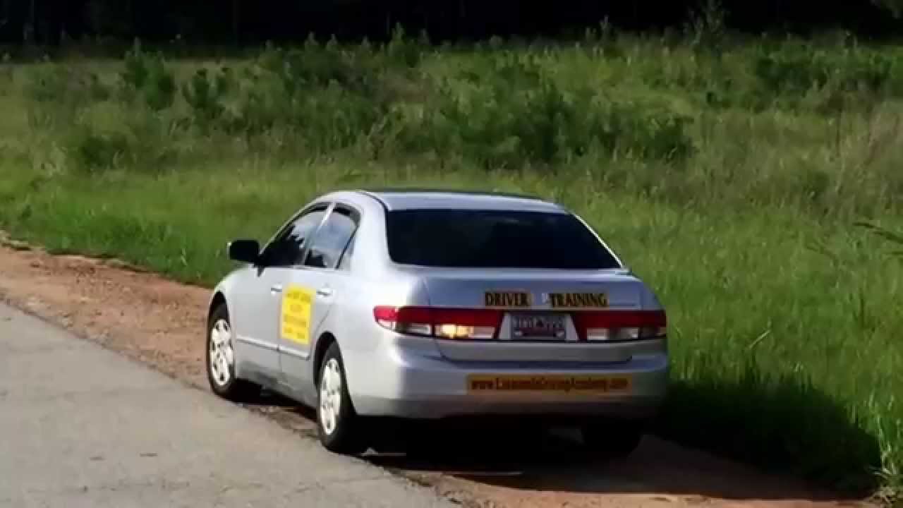 Backing up on SC ROAD TEST--Lakelands Driving Academy