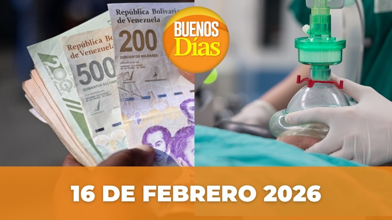 Noticias en la Mañana en Vivo ☀️ Buenos Días Lunes 16 de Febrero 2026 - Venezuela