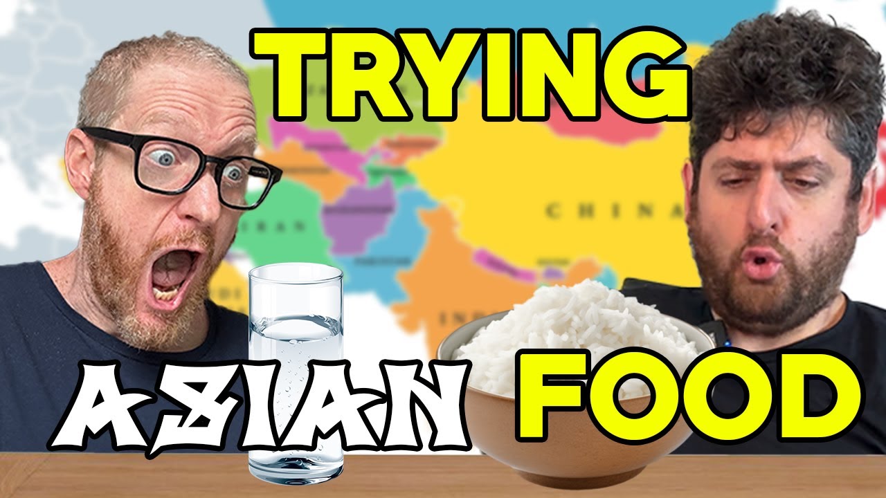 Trying ASIAN Food!